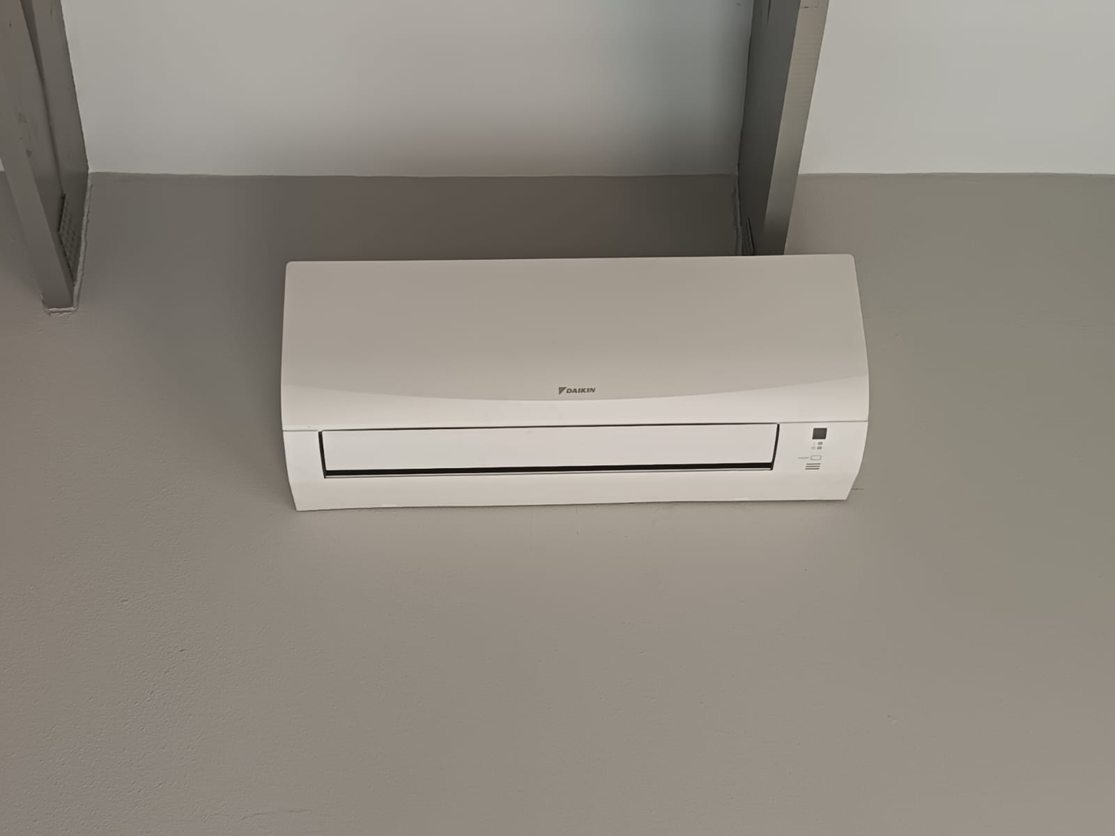 Aircon outdoor unit installation