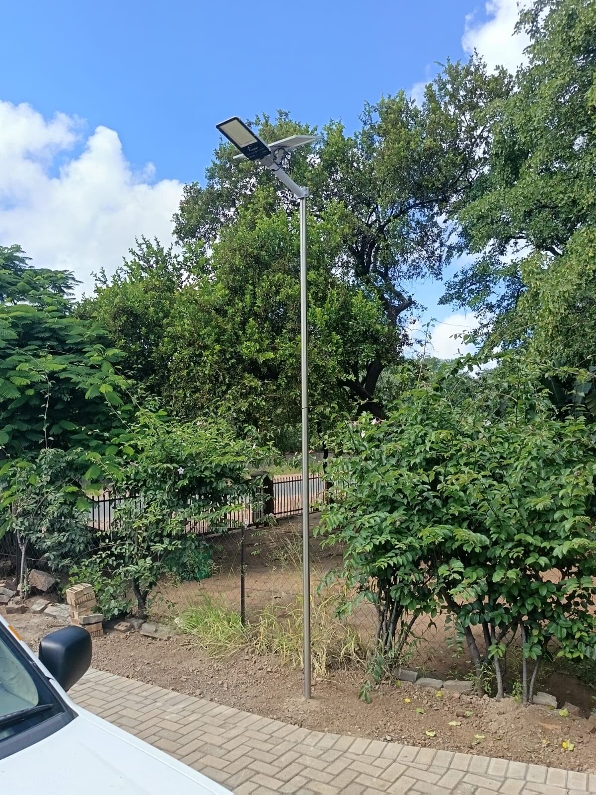 Solar industrial lighting